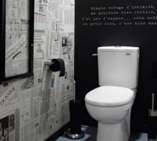 Kā pārvērst savu mazo un standarta tualetes elegantā telpā. 7 cool idejas.