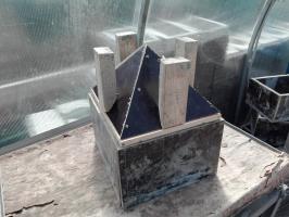 Ražoti veidlapas liešanai betona žoga dekoratīvie vāki
