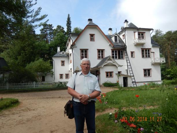 Krāsotājs un arhitekts Polenov. Foto autors